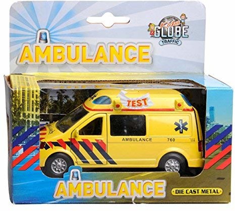 Speelgoed Speel goed 510643  model do zabawy  Ambulance Pull back z głośności