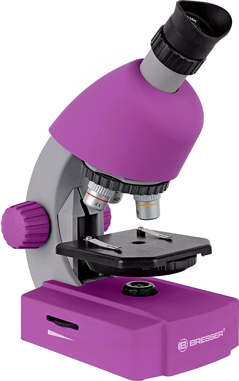 Bresser Mikroskop 40x-640x Lilac Microscope 8851300GSF000
