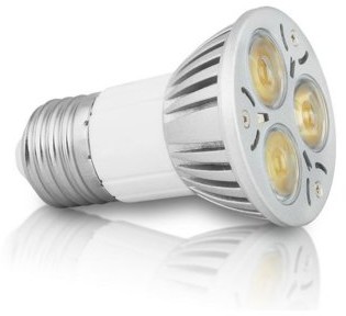 Whitenergy Żarówka LED MR16 E27 3W 230V 06956