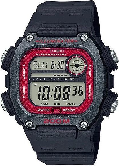 Casio Zegarek ZEGAREK MĘSKI DW-291H-1BVCF zd150b
