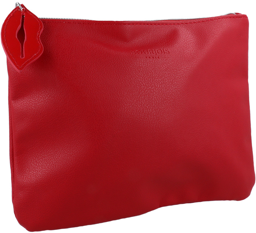 Bourjois Bourjois Make Up Bag Kosmetyczka Na Zamek Czerwona
