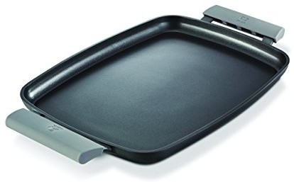 Beka BEKA Plancha taca na grilla z nieprzywierającą powłoką i silikonowymi uchwytami, czarny, 47  x  29  x  3.4 cm 16304104