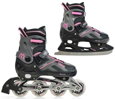 Mico Łyżworolki Flos Girl 2w1 łyżwy rolki Rozmiar buta: 40-43 FLOS_GRIL_40-43