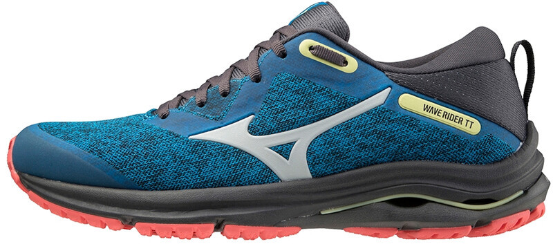 Mizuno Wave Rider TT 2 Shoes Women, diva blue/dawn blue/hot coral UK 4,5 | EU 37 2021 Buty szosowe J1GD203224-37