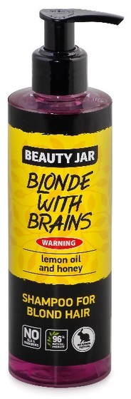 Beauty Jar Beauty Jar BLONDE WITH BRAINS Szampon dla włosów jasnych i blond 250g