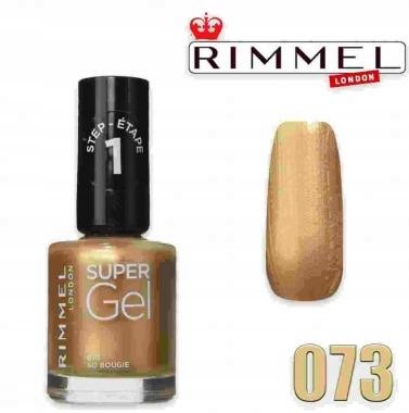 Rimmel lakier do paznokci Super Gel 12ml 073 bougi