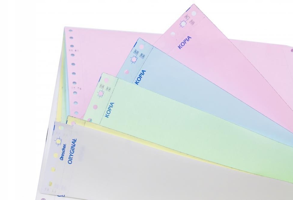 Papier samokopiujący do drukarki igłowej 1800 skła