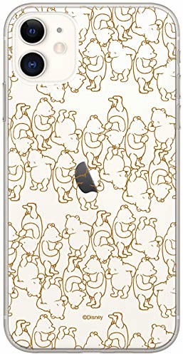 Disney ERT GROUP ERT GROUP oryginalne etui na telefon Kubuś Puchatek 005 iPhone 11 Phone Case Cover, wielokolorowe DPCPOOH3397