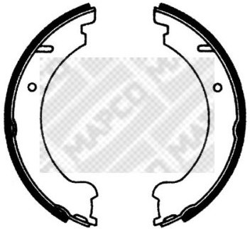 Mapco mapco 8962 szczęki hamulcowe, 4 sztuki 8962