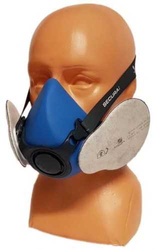 SECURA Półmaska 3000 z filtrami P3 Secura3000P3