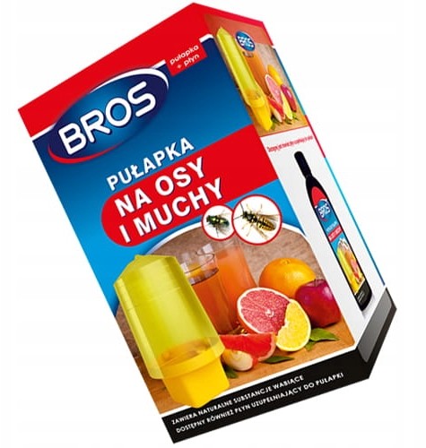 Bros Pułapka Z Płynem Na Osy I Muchy