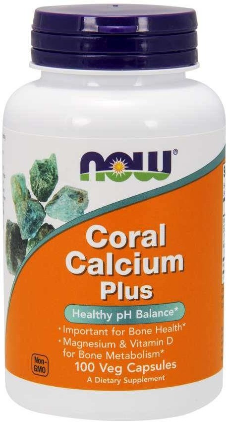 Now Foods Coral Calcium Plus (100 kaps.)