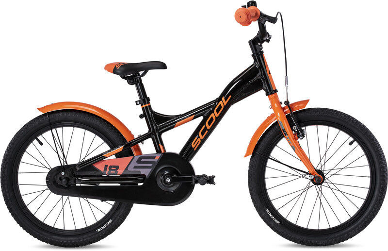 S''cool s''cool XXlite alloy 18 Dzieci, black/orange 18