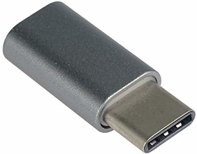 PremiumCord adapter USB 3.1 wtyczka C - USB 2.0 Micro-B, szary kur31-04