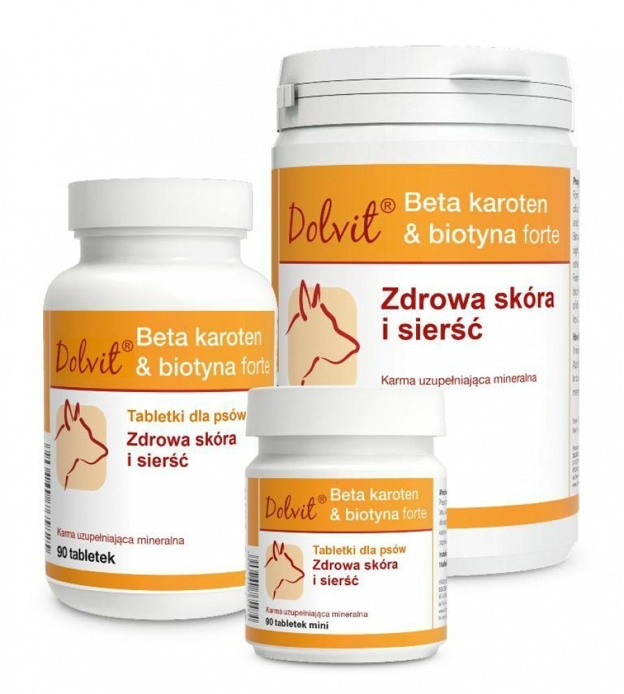 DOLFOS DOLVIT CANIS BETA-KAROTEN & BIOTYNA FORTE 1 KG