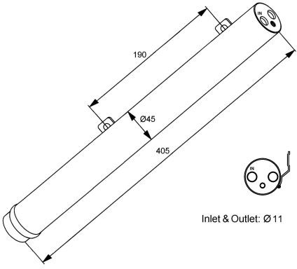 NRF Osuszacz, klimatyzacja NRF 33353