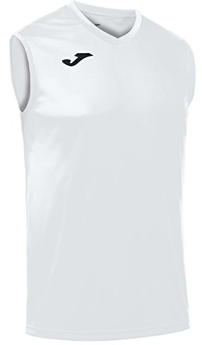 Joma Combi Basic Sleeveless-biała koszulka dla dzieci, biały, m 100436.200_M