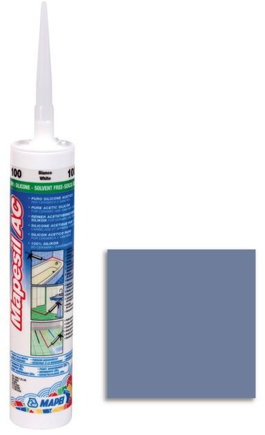 Mapei Silikon sanitarny MAPESIL AC 172 Niebieski 310ml