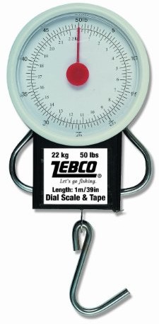 Zebco akcesoria do wędkowania ryba waga 22 kg/50lbs, wymiar 1 m, wielokolorowa, 9890000 9890000