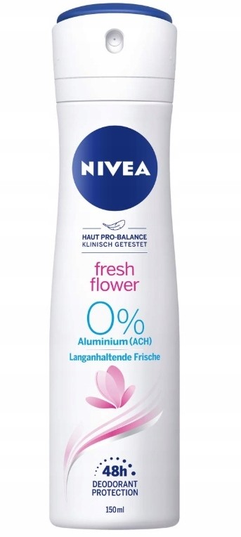Nivea Fresh Flower, Dezodorant bez aluminium 150ml