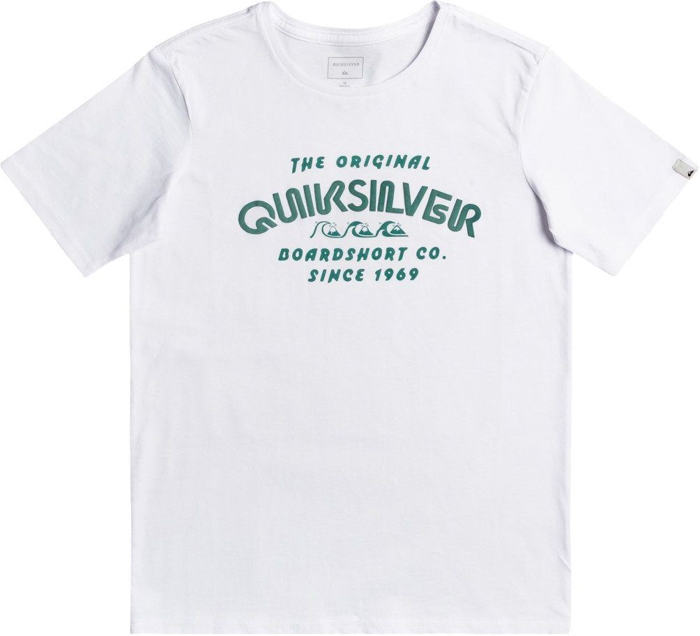 Quiksilver t-shirt YOUTH WILDER MILE TEE White WBB0