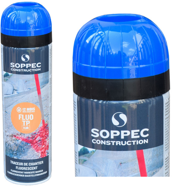 Farba Geodezyjna Spray Soppec Fluo T.p. 1szt 500ml