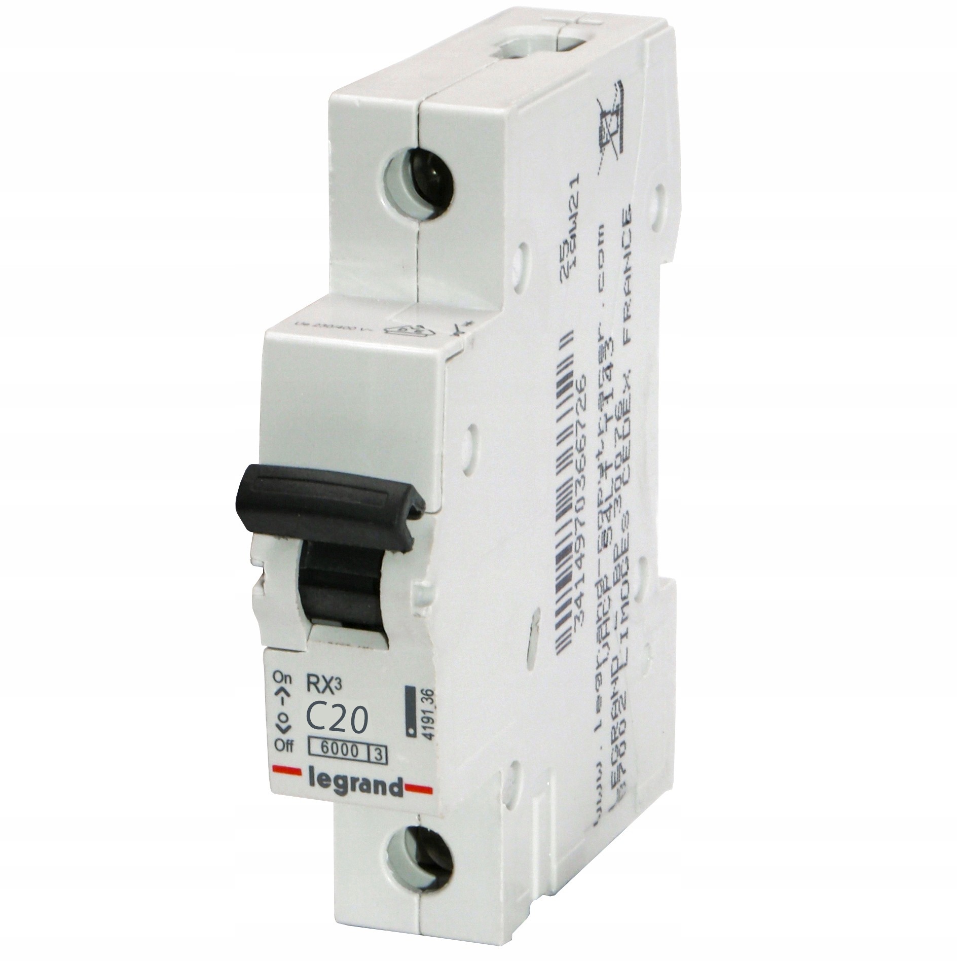 LEGRAND nadprądowy Legrand 1P C 20A RX3 419203