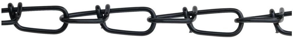 STANDERS Łańcuch węzłowy 1.4 mm x 2.5 m 8kg czarny