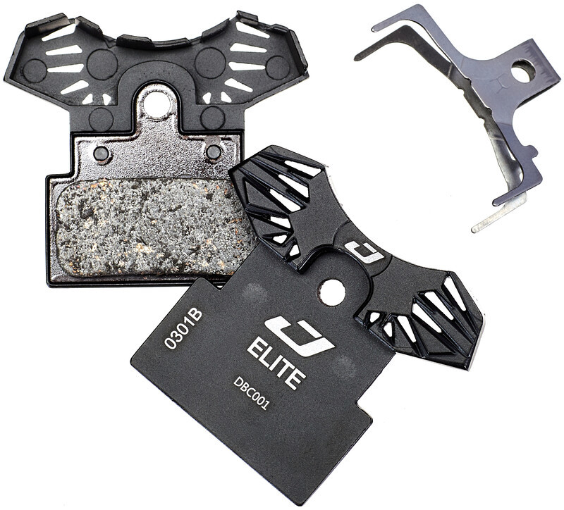 Jagwire Elite Semi-Metallic Klocki do hamulców tarczowych do Shimano XTR/Deore XT/SLX/M6000/M615/Alfine, black 2021 Klocki do hamulców tarczowych 18020480