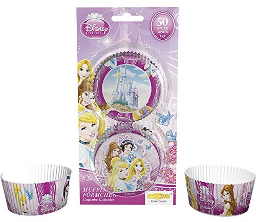 Dekoback dekoback 01  14  00782 foremki do muffinów Disney Princess, 50 sztuki 01-14-00782