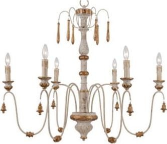 Belldeco Lampa wisząca Vintage Żyrandol 8 CD41718 [15391562]