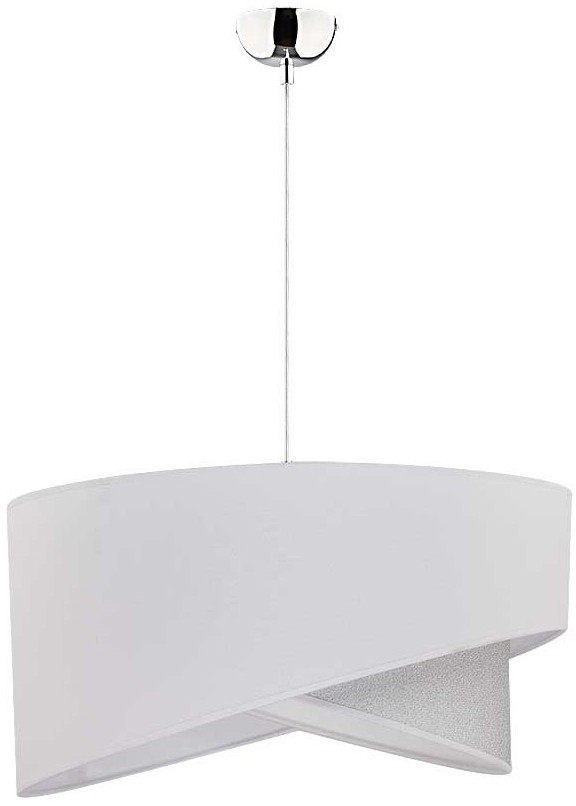 Duolla Żyrandol na drucie CELLO 1xE27/40W/230V biały/srebrny