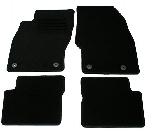 AD Tuning GmbH & Co. KG Welur dopasowanie dywaniki zestaw, w kolorze czarnym HG12055