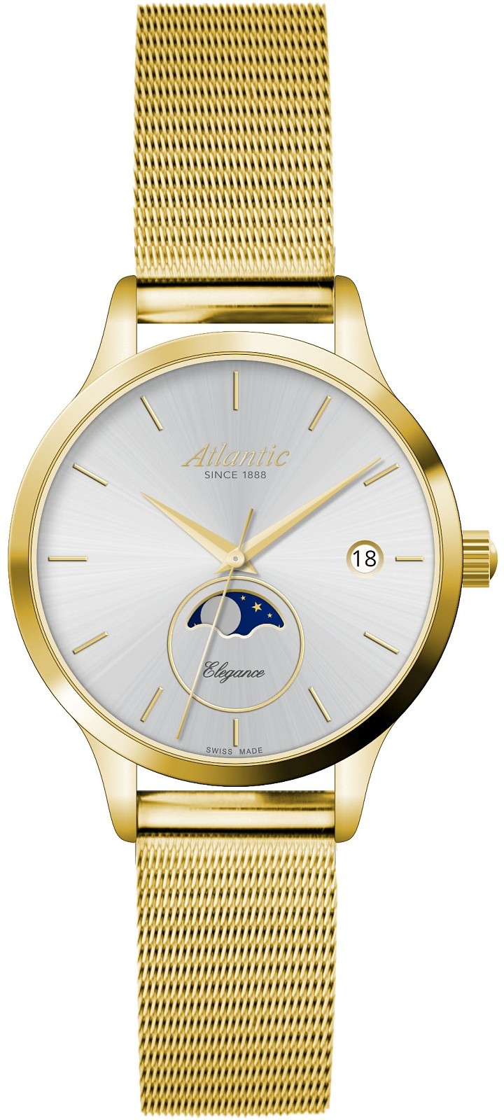 Atlantic Elegance Moonphase Mesh 29040.45.21MB