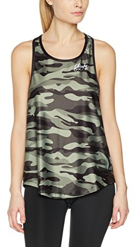 Anarchy Apparel Tank Top, Commando, herbata, T-Shirt, Gym, Fitness, Aerobic, Running, wielokolorowa, xl 720082-5