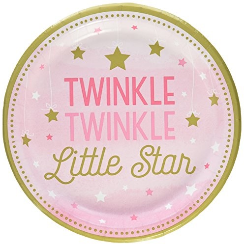 Creative talerze papierowe Little Star-Pak, Rosa 322249