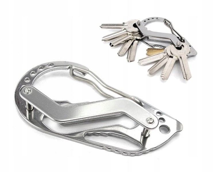 Multitool Karabińczyk organizer do kluczy brelok