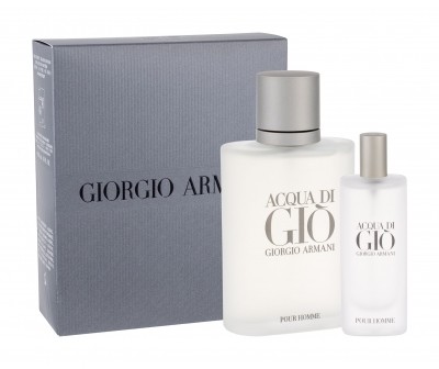 Giorgio Armani Giorgio Giorgio Acqua di Gio Pour Homme zestaw Edt 100 ml + Edt 15 ml dla mężczyzn