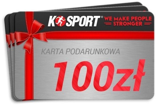 K-SPORT Karta podarunkowa 100 zł  K-SPORT