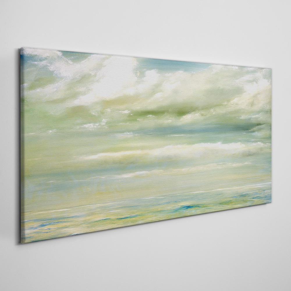 PL Coloray Obraz Canvas Chmury Niebo morze 100x50cm