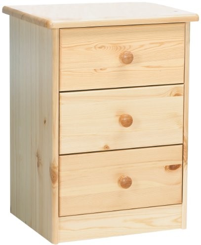 Steens Mario Natural Lacquer 3-Drawer Chest