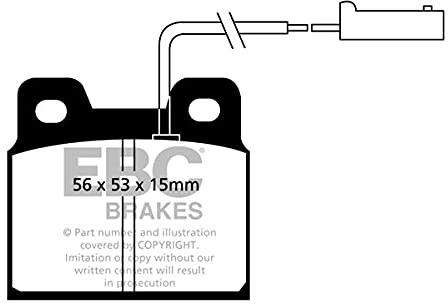 EBC Tarcza hamulcowa DP916 DP916