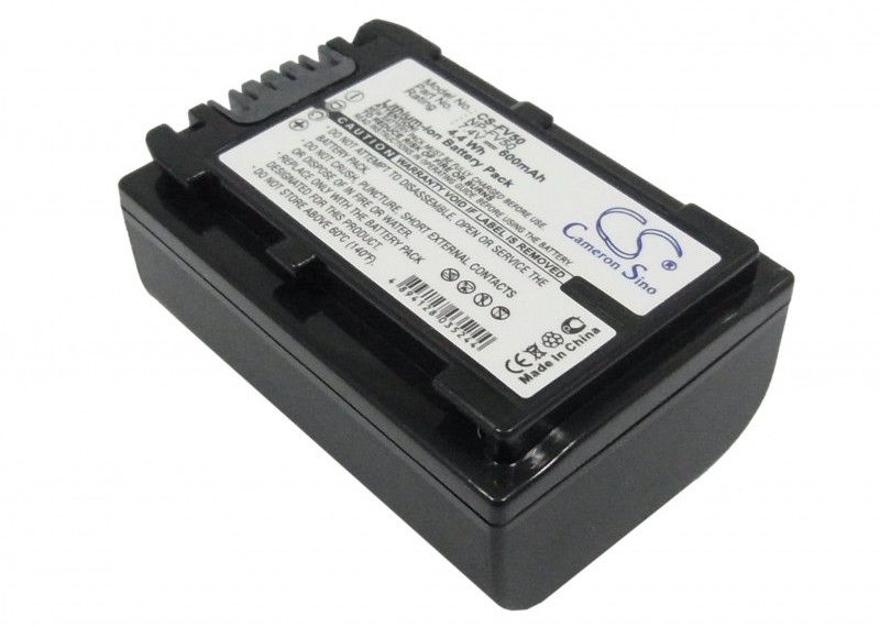 Cameron Sino Sony NP-FV50 600mAh 4.44Wh Li-Ion 7.4V