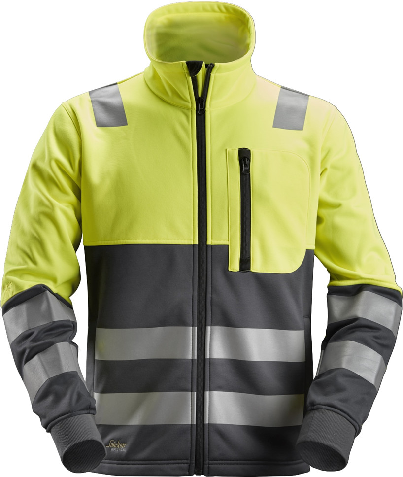 Snickers Workwear Kurtka odblaskowa Snickers AllroundWork EN 20471/2 żółto-szara, rozmiar 2XL 80356658008