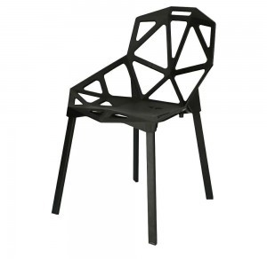 D2.Design Krzesło Gap PP czarne Simplet 175143