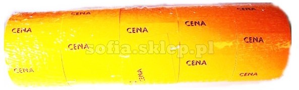 Cenx Etykieta, Cena, Pomarańczowa, Cenx