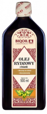 BioOil Olej Rydzowy z lnianki 500 ml 1 szt.