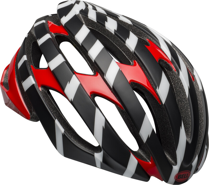 Bell Stratus MIPS Kask rowerowy, vertigi matte/gloss black/red/white S | 52-56cm 2021 Kaski szosowe 210168-033