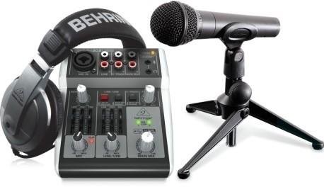 Behringer PODCASTUDIO 2 USB - zestaw domowego studia nagraniowego - NEGOCJUJ CENĘ TEL 32 729 97 17