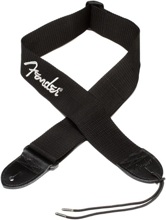 Fender 2'' BLK POLY STRAP GREY